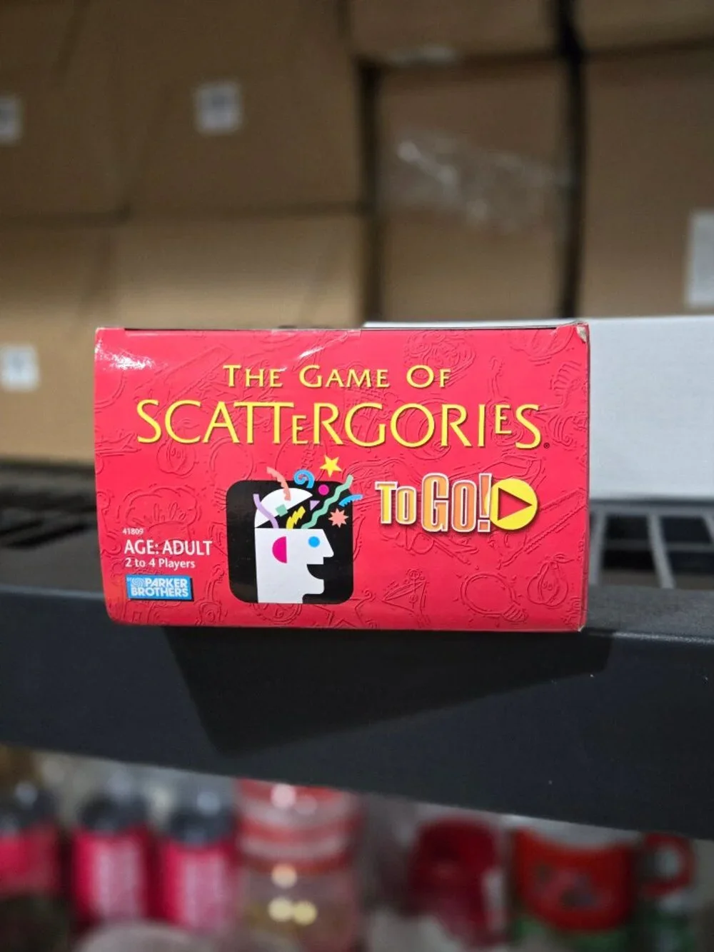 Scattergories To Go Travel Game 2009 SEALED New Parker Brothers Hasbro Adult